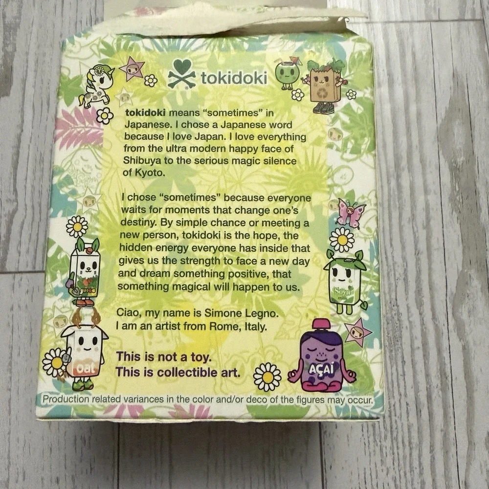 Tokidoki Healthy Besties Series 1 OATIS Blind Box Figure‎ Toy Figurine Milk NEW